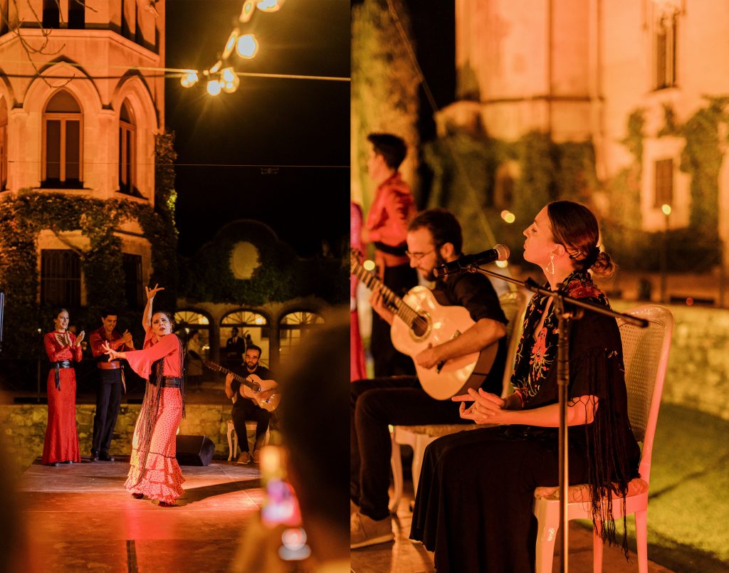 The Spanish feeling singer and flamenco guitarist