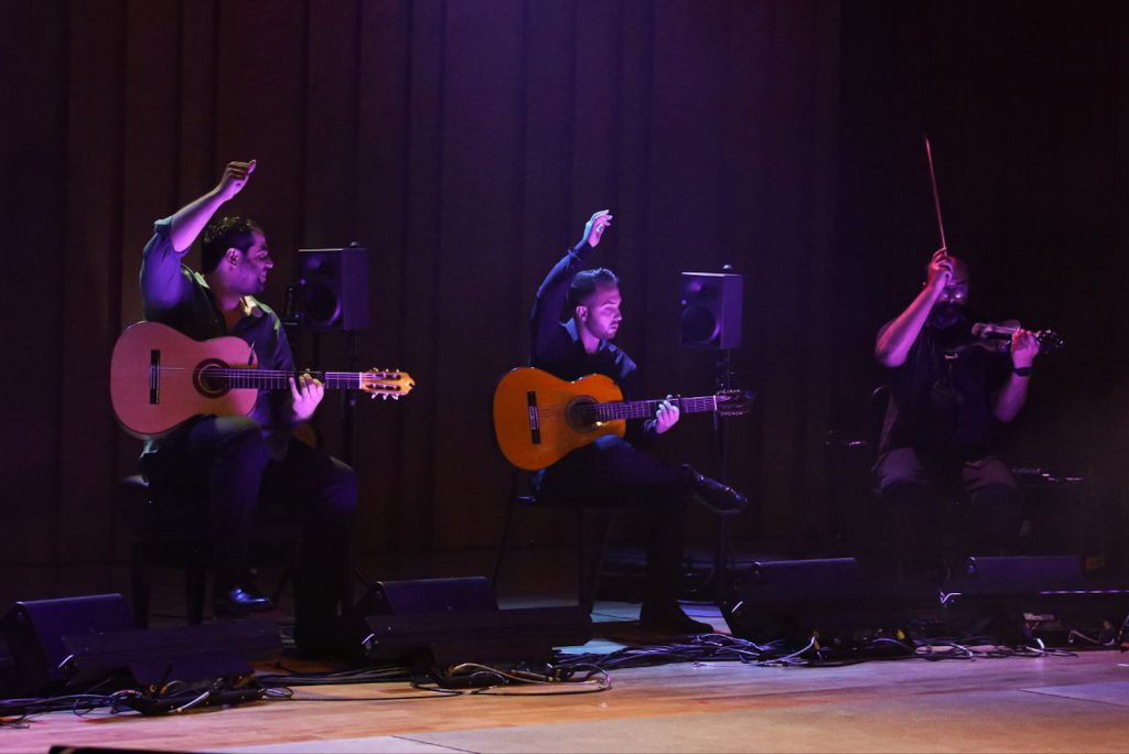 Fusión entre flamenco y música oriental o árabe evento corporativo