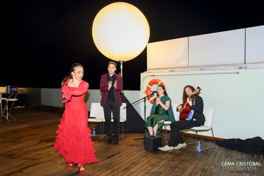 Espectáculo flamenco en el Hotel W Barcelona